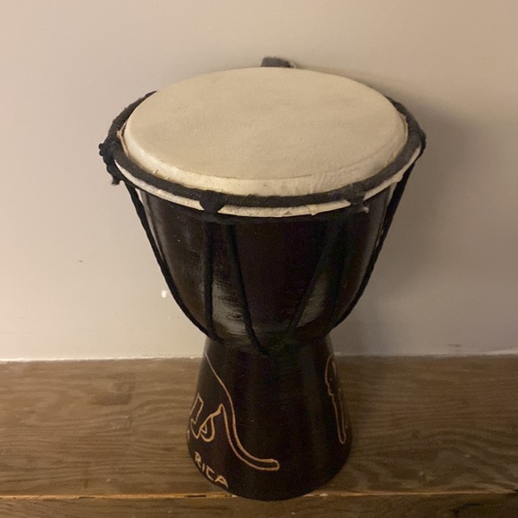 Home Accent Decor & Instrument Wooden Drum - Picture 7 of 9
